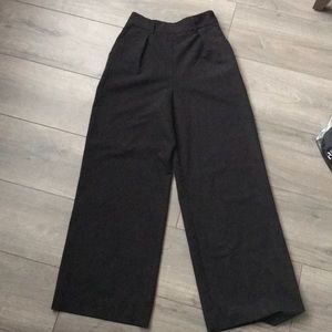 ASOS 00 Black Wide Leg Pants